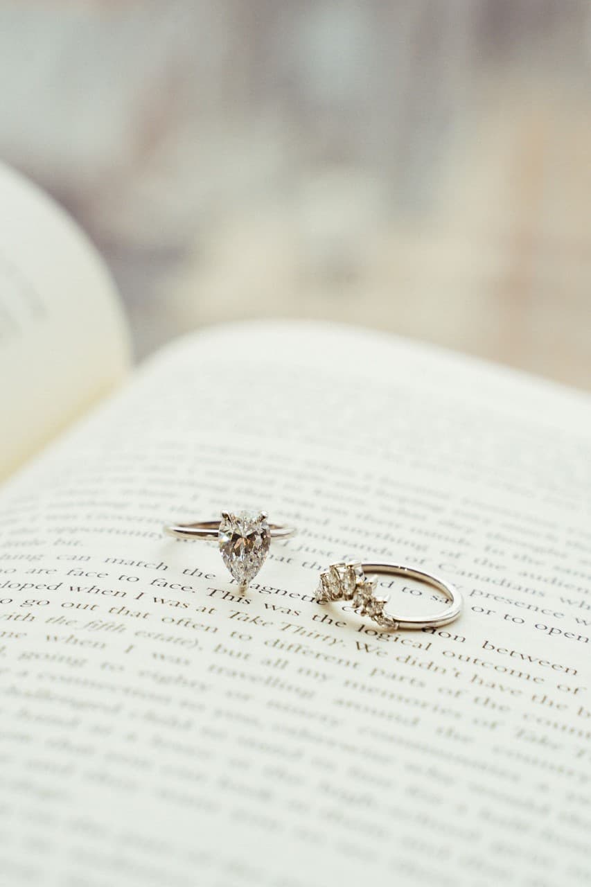 Heirloom jewellery redesigned into modern custom piece