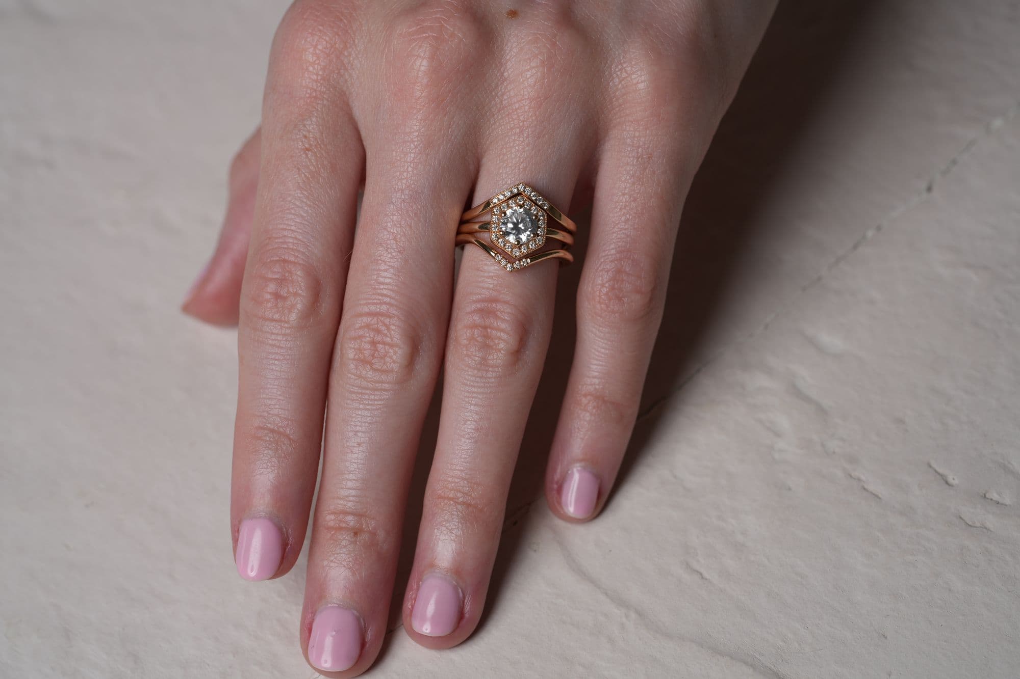 Galaxy Three-Piece Set - custom fine jewellery by OROSERGIO Toronto