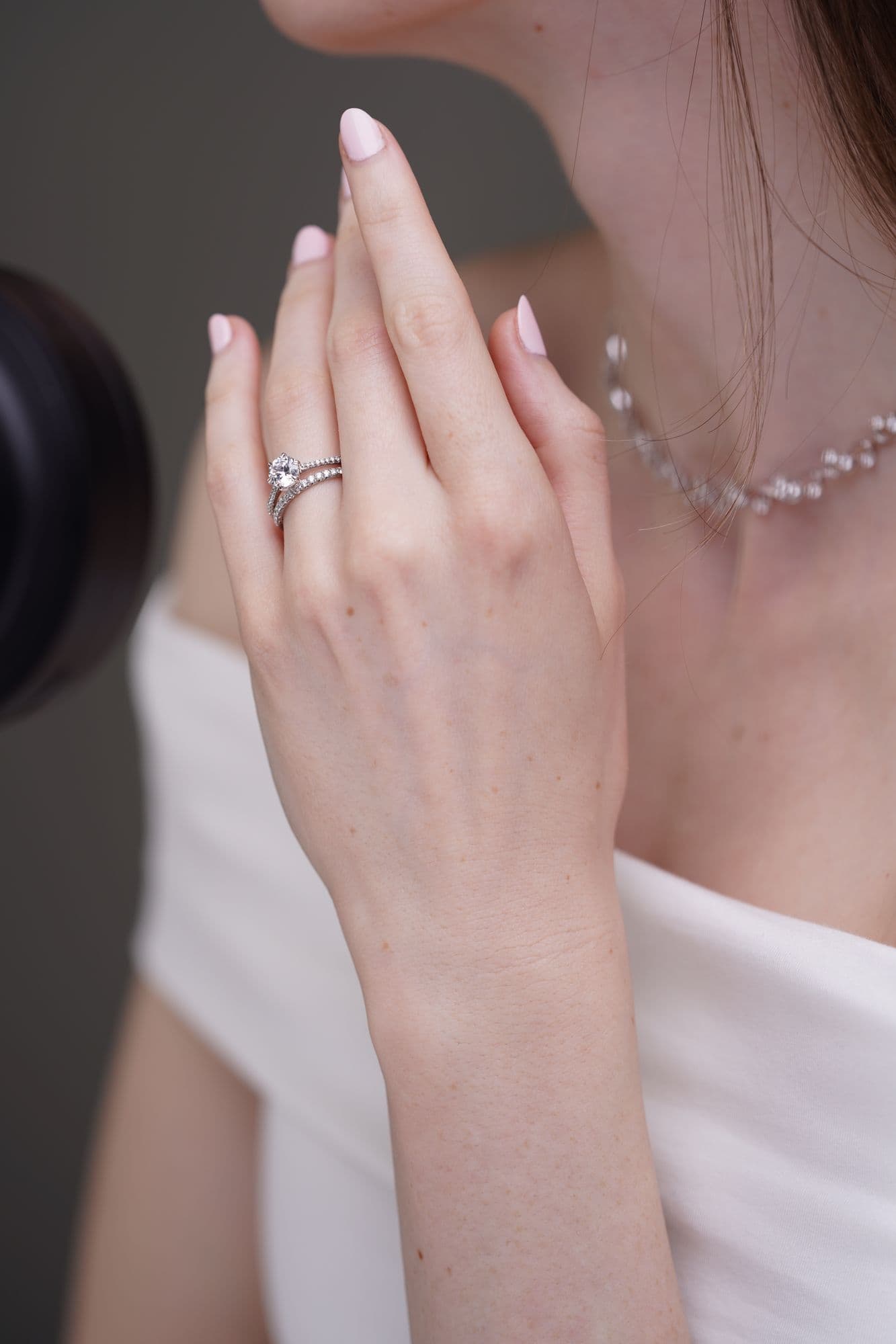 Round pave set - custom fine jewellery by OROSERGIO Toronto