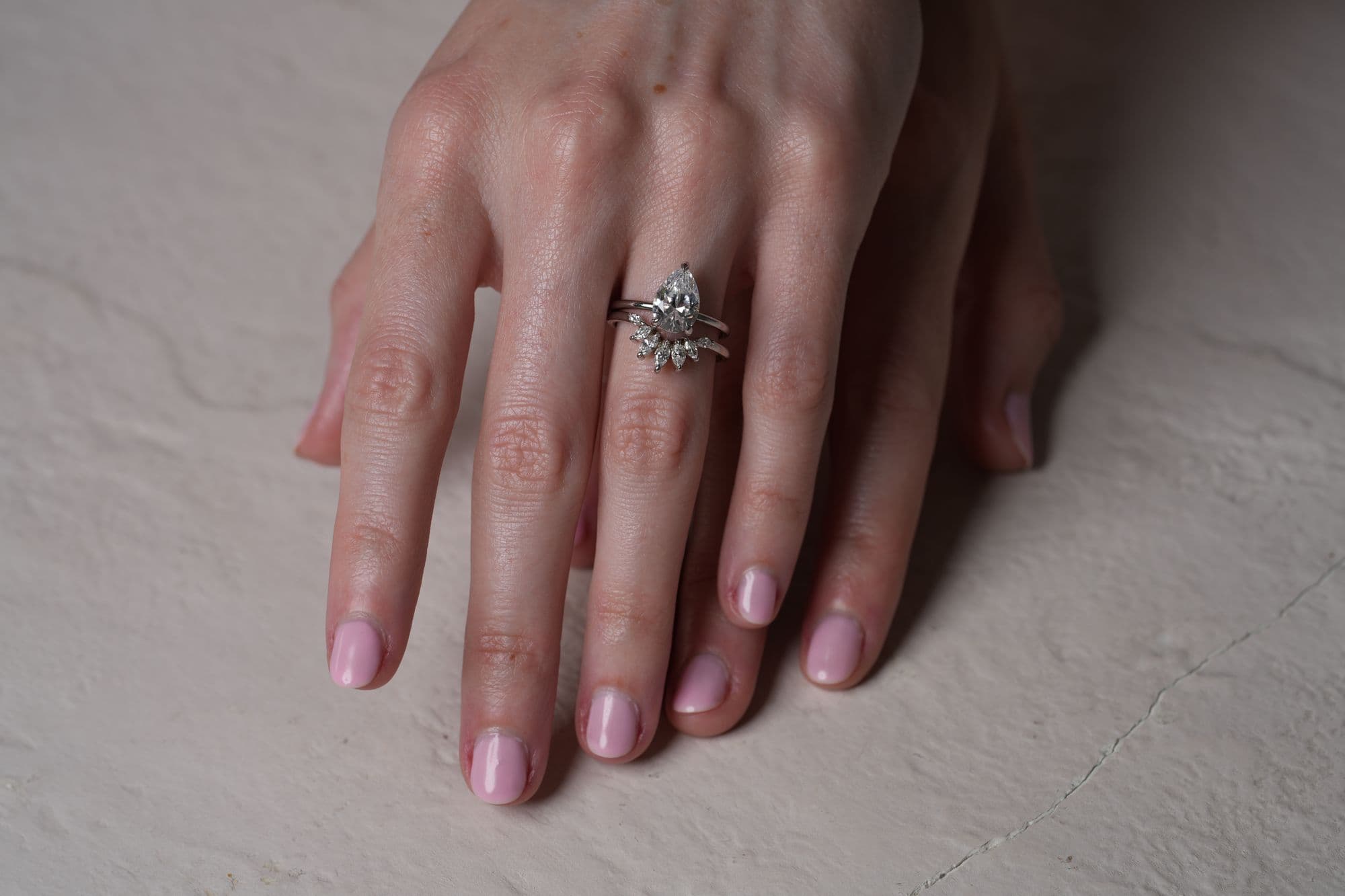 Bridal Set Slider - custom fine jewellery by OROSERGIO Toronto