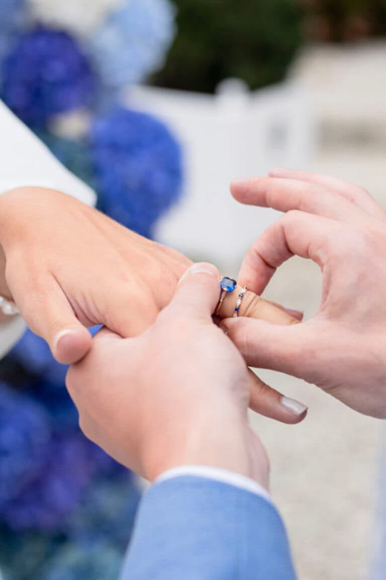 Handcrafted wedding ring by OROSERGIO Toronto